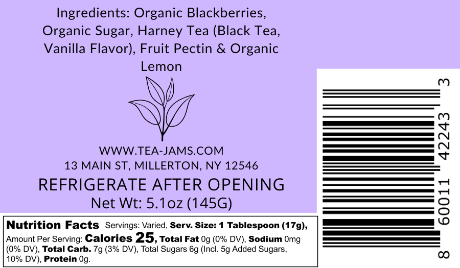 Blackberry Vanilla Black Tea