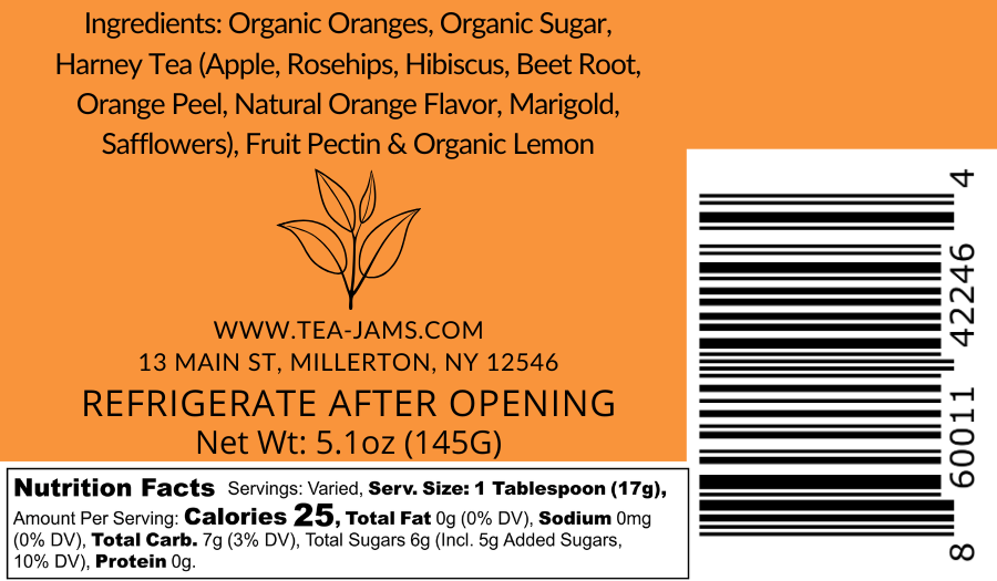 Orange Marmalade Blood Orange Tea