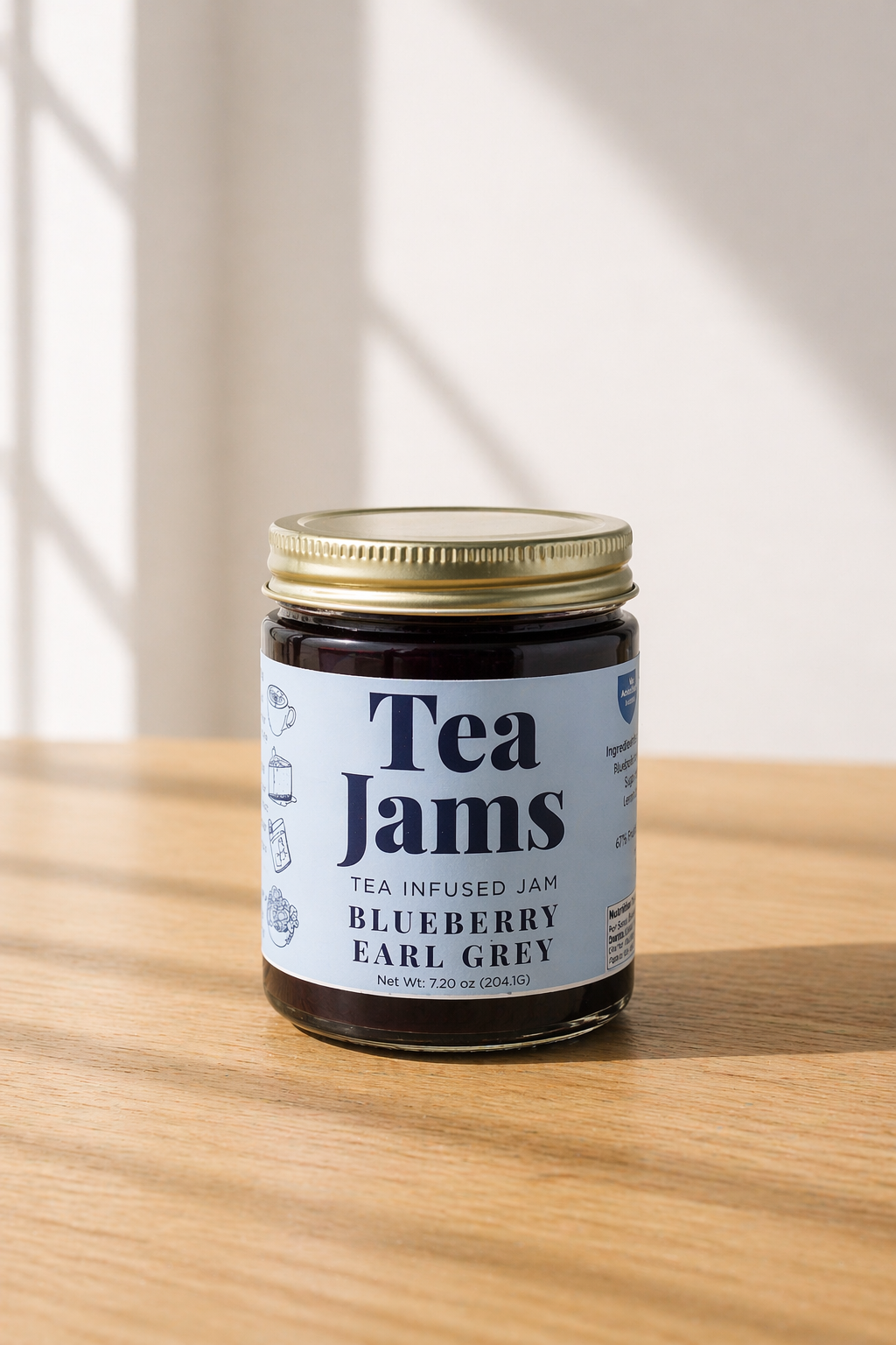 Blueberry Earl Grey Tea Jam