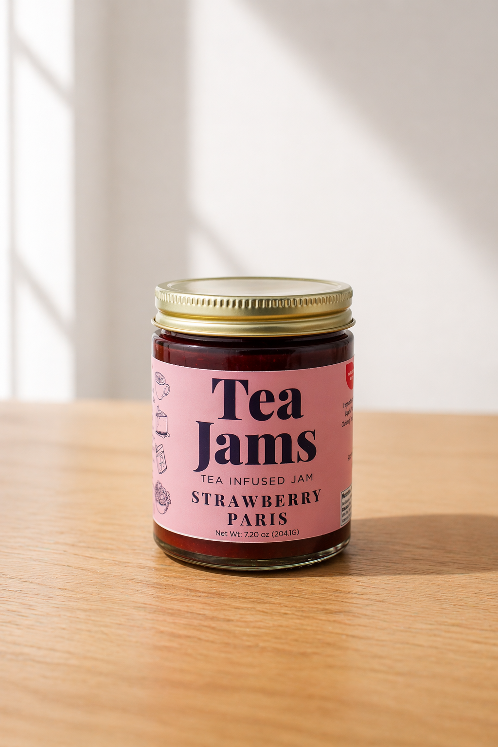 Strawberry Paris Tea Jam